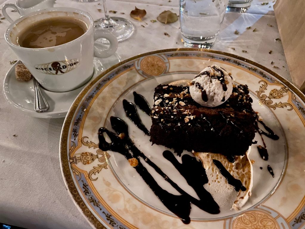Dessert at The House Brasserie in Downtown Scottsdale