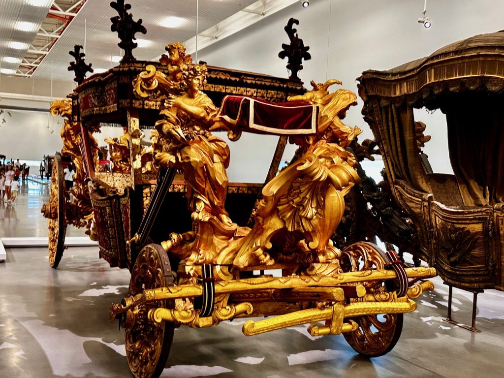 Royal carriage at National Coach Museum