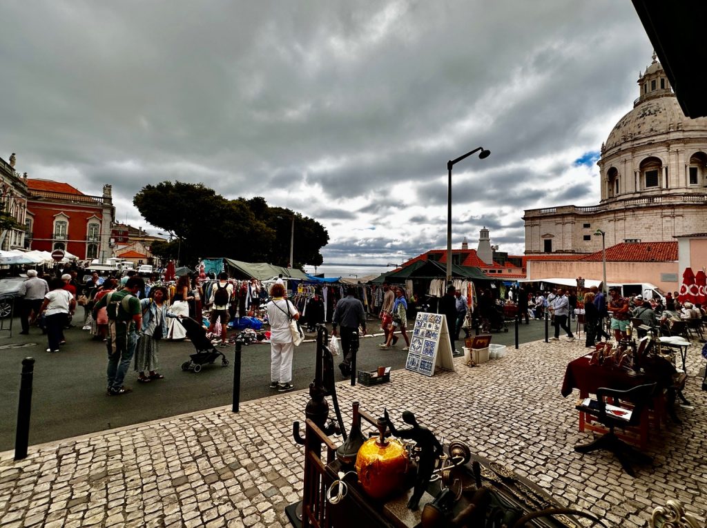 Flea Market in Lisbon