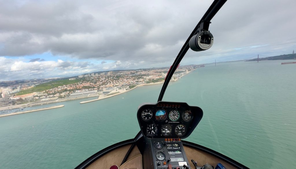 One of best views of Lisbon from the air.