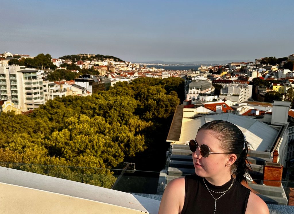 View from the SEEN Sky Bar