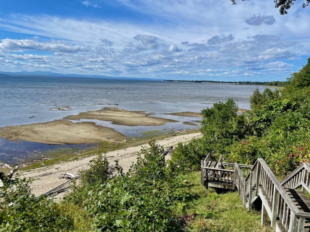 View from Burlington Greenway